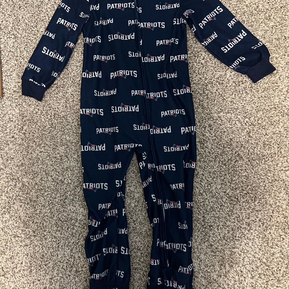 NFL Patriots Kids Pajamas - Navy Blue